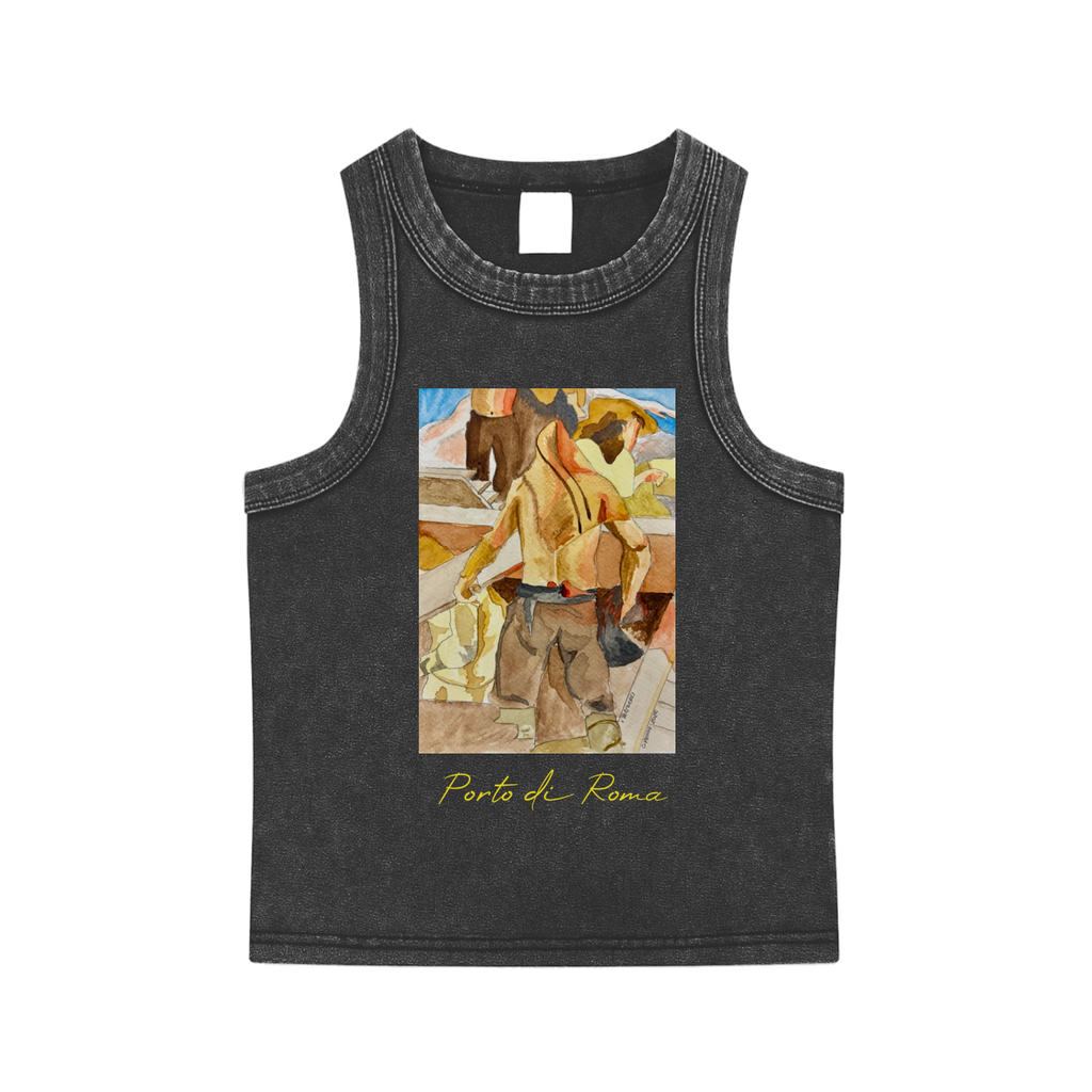 Aquarelle de Porto di Roma