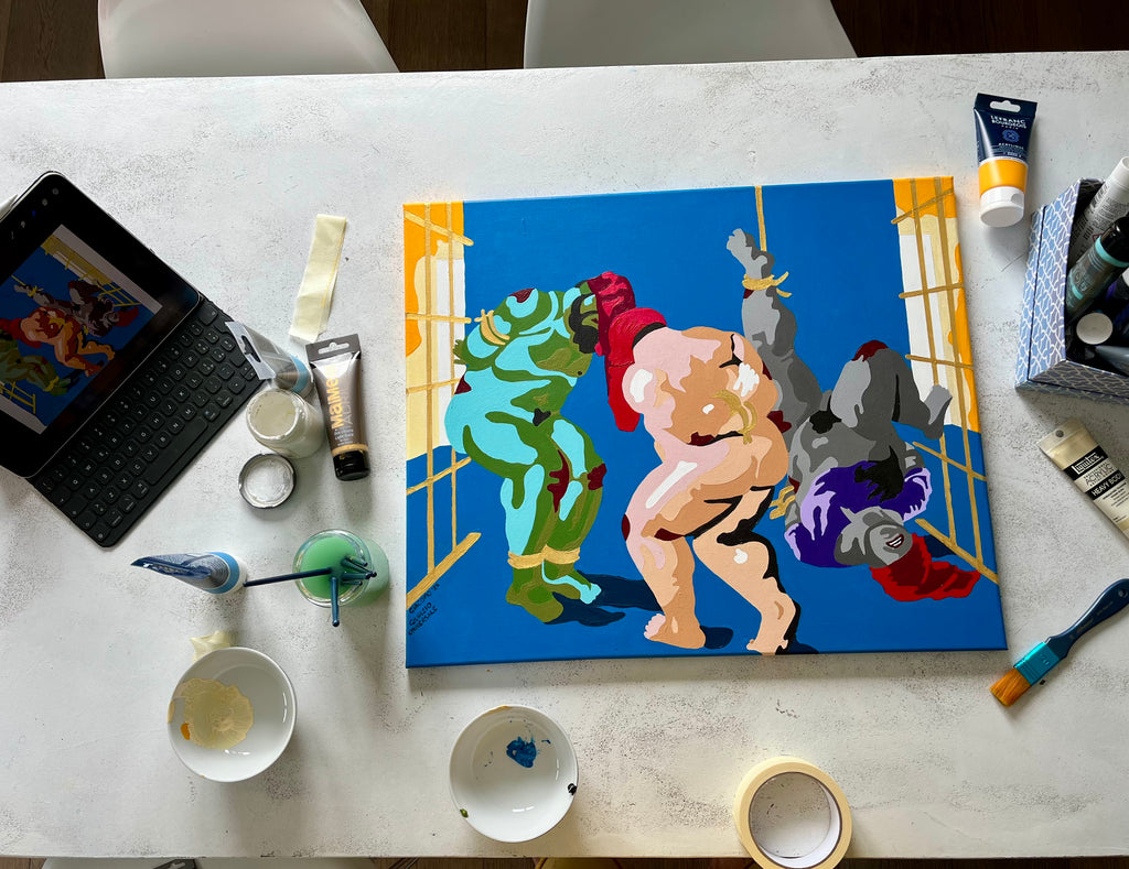 Giudizio Universale Acrylique